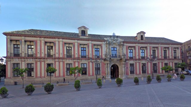 Restauración de fachadas del Palacio Arzobispal. Sevilla